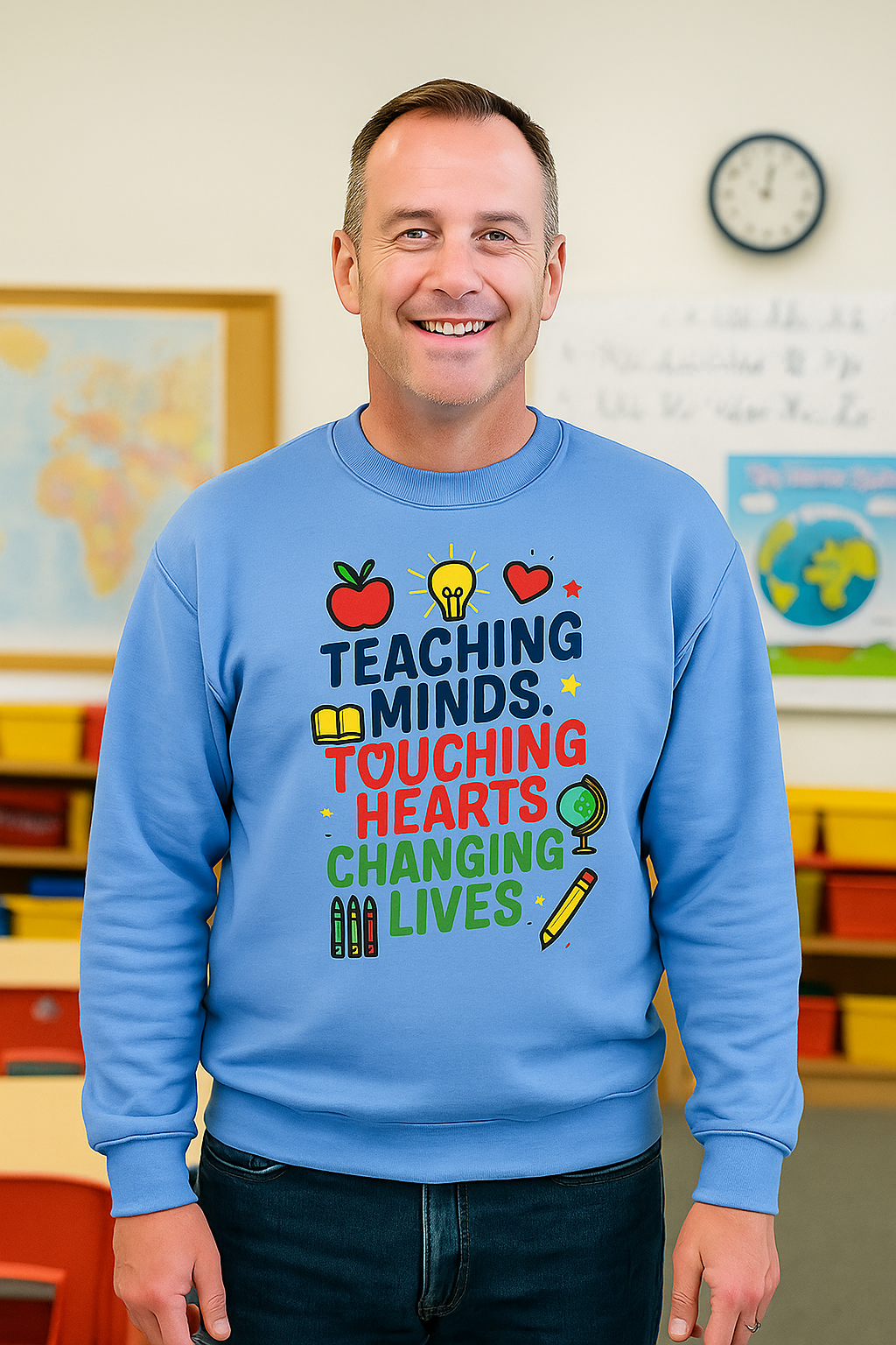 Teaching Minds. Touching Hearts. Changing Lives. Sweatshirt