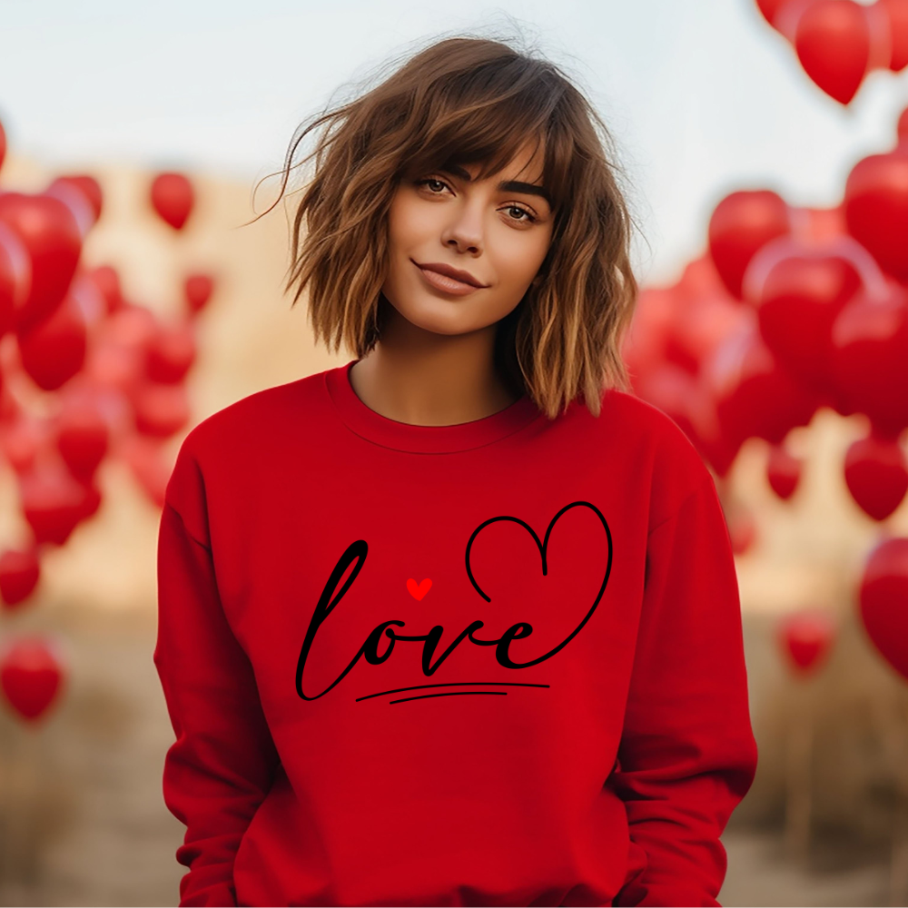 "Love" Valentine's Day T-Shirt | Sweatshirt | Hoodie | Perfect for Her