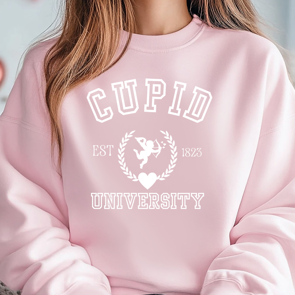 Cupid University Valentine's Day, Funny Love-Themed Apparel - T-Shirt | Sweatshirt | Hoodie