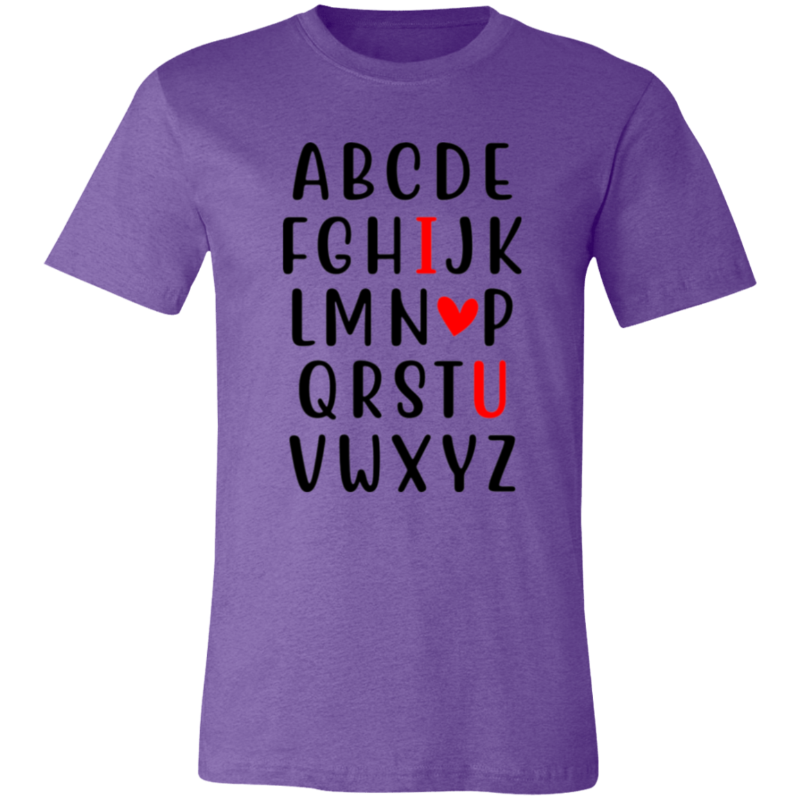 Valentine's Alphabet Love - T-Shirt | Sweatshirt | Hoodie