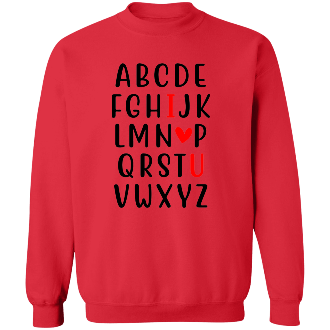 Valentine's Alphabet Love - T-Shirt | Sweatshirt | Hoodie