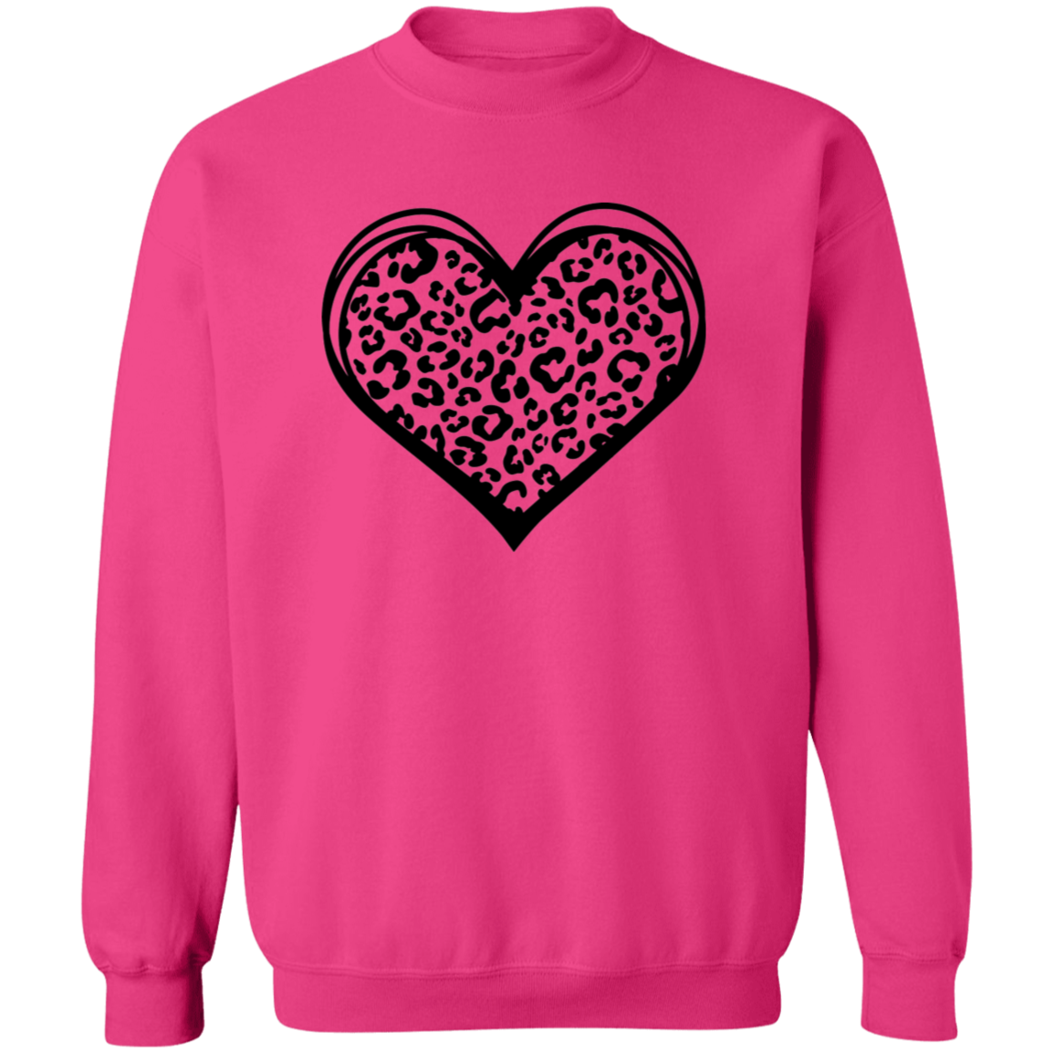 Leopard Heart Love-Themed - T-Shirt | Sweatshirt | Hoodie