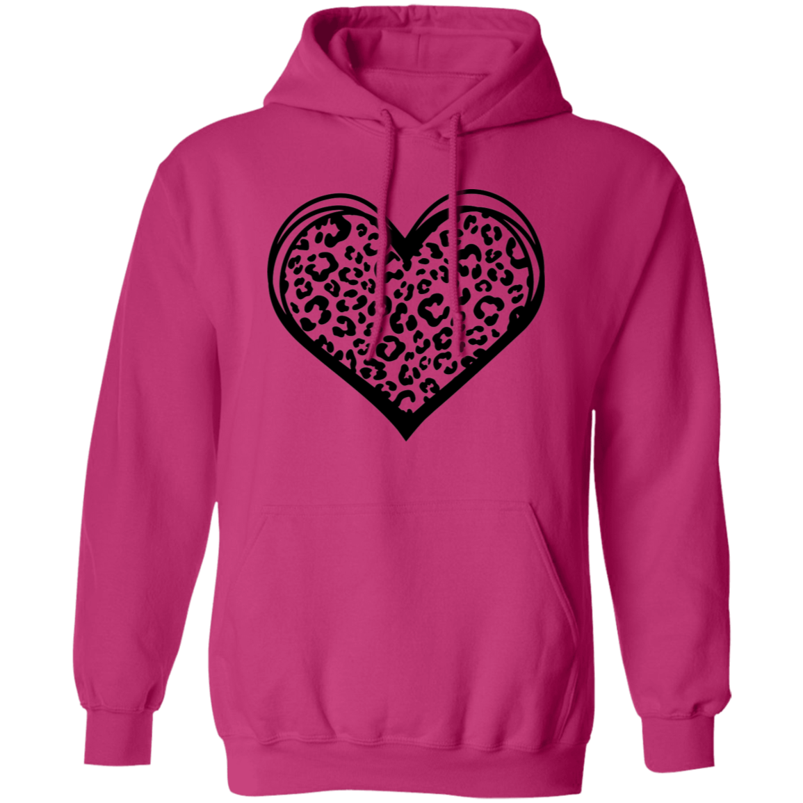 Leopard Heart Love-Themed - T-Shirt | Sweatshirt | Hoodie