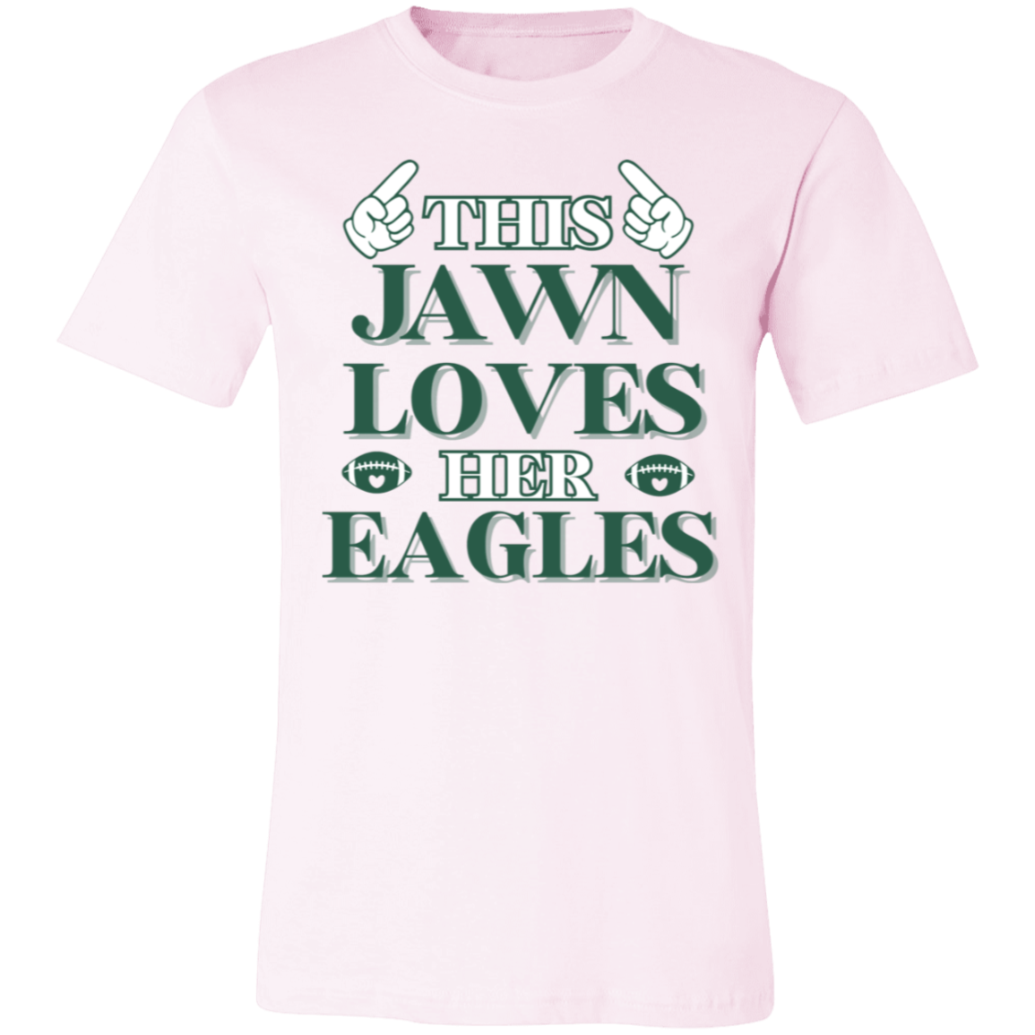 This Jawn Loves Her Eagles Football Shirt - T-shirt | Sweatshirt | Hoodie