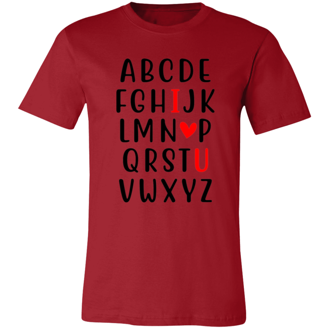 Valentine's Alphabet Love - T-Shirt | Sweatshirt | Hoodie