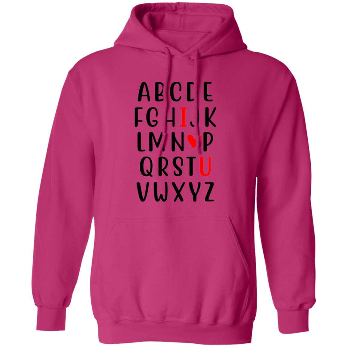 Valentine's Alphabet Love - T-Shirt | Sweatshirt | Hoodie