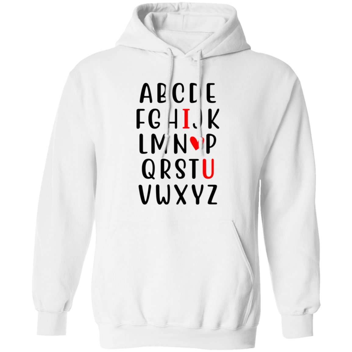 Valentine's Alphabet Love - T-Shirt | Sweatshirt | Hoodie
