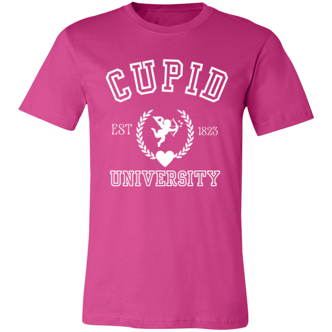 Cupid University Valentine's Day, Funny Love-Themed Apparel - T-Shirt | Sweatshirt | Hoodie