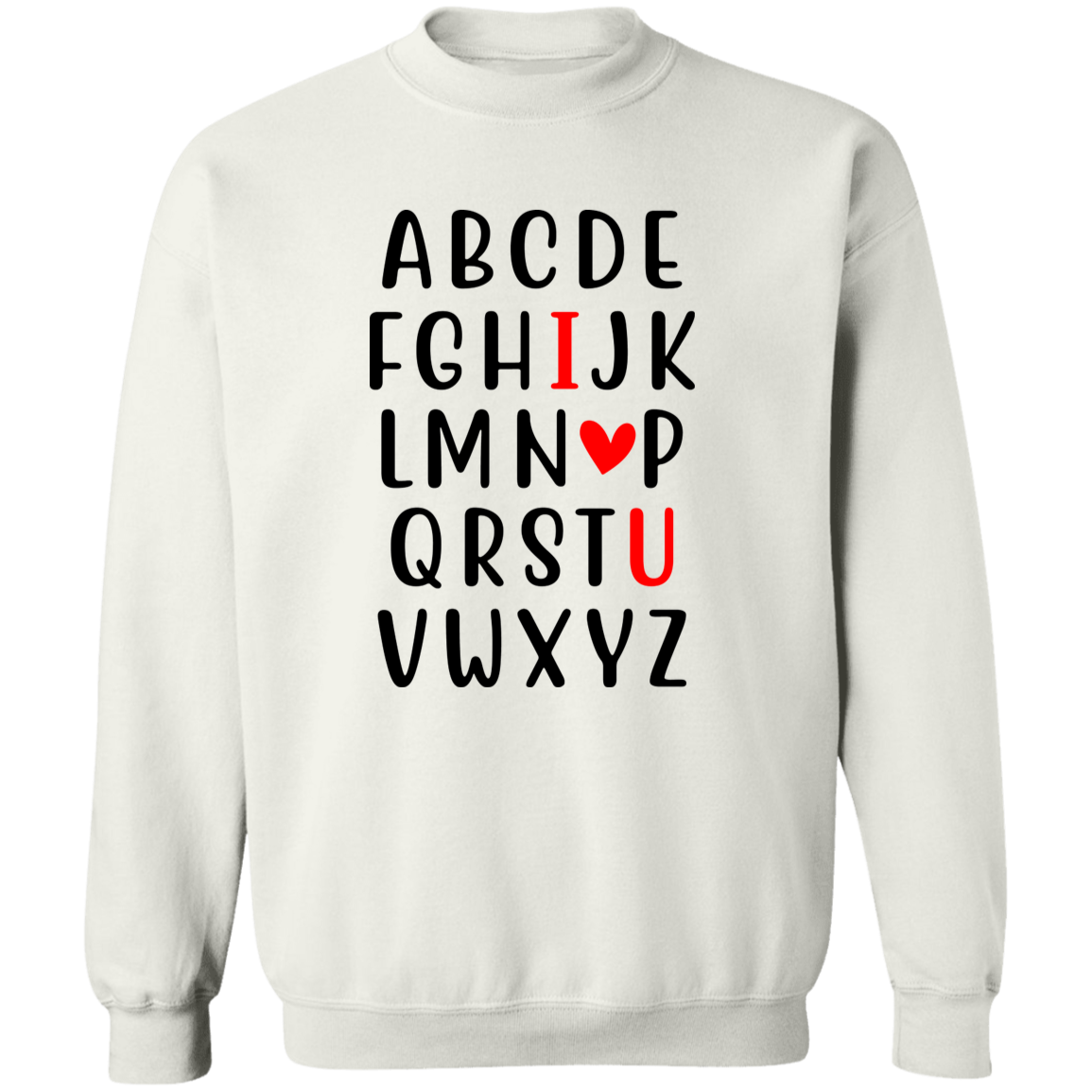 Valentine's Alphabet Love - T-Shirt | Sweatshirt | Hoodie