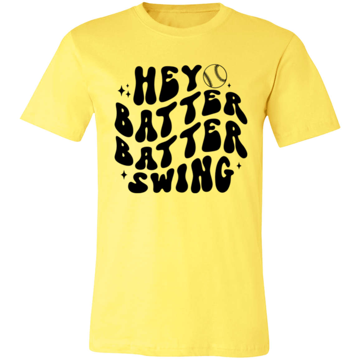Hey Batter Batter Swing - Unisex Jersey Short-Sleeve T-Shirt