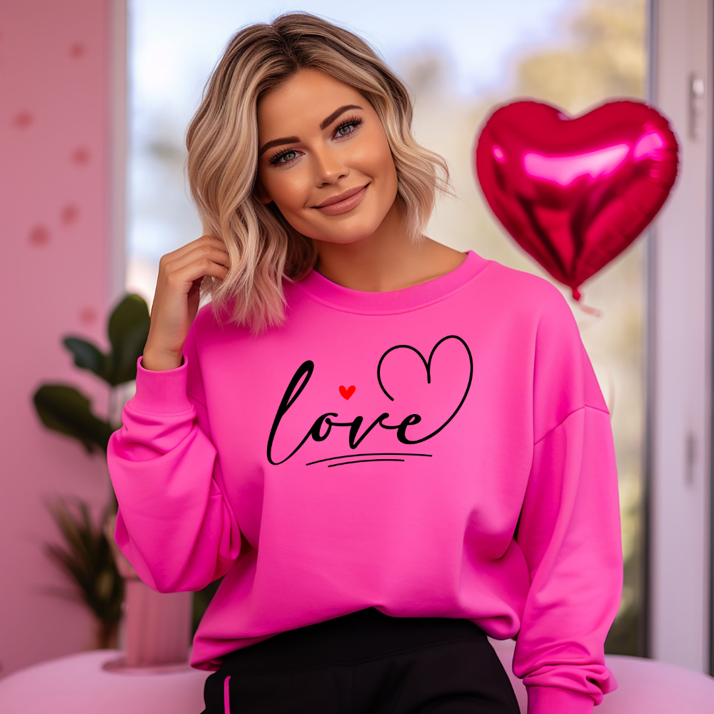 "Love" Valentine's Day T-Shirt | Sweatshirt | Hoodie | Perfect for Her