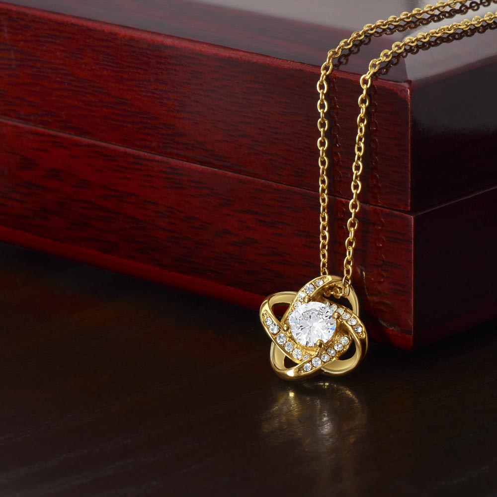 To My Daughter Necklace from Dad – Crown Message Card Jewelry Gift