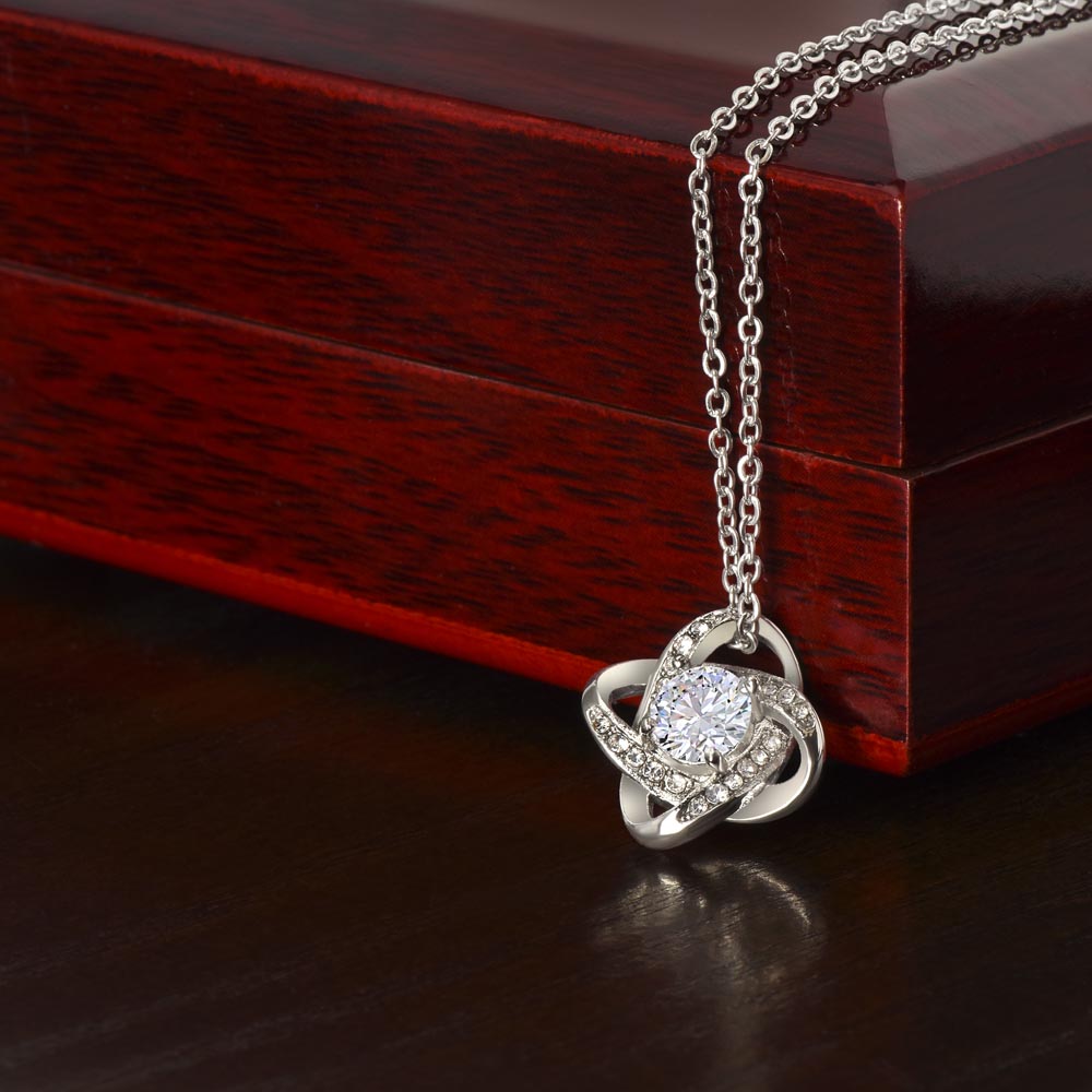 To My Daughter Necklace from Dad – Crown Message Card Jewelry Gift