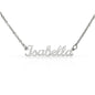Personalized Name Necklace Polished stainless steel or 18K yellow gold finish