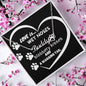 Dog Paw Dog Mom Custom Name Necklace