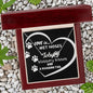 Dog Paw Dog Mom Custom Name Necklace