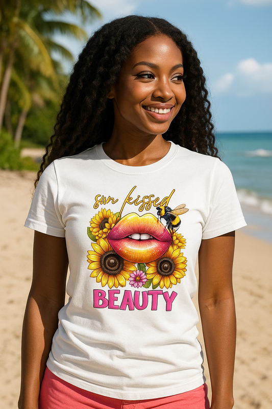 Sun Kissed Beauty Cute Summer T-Shirt