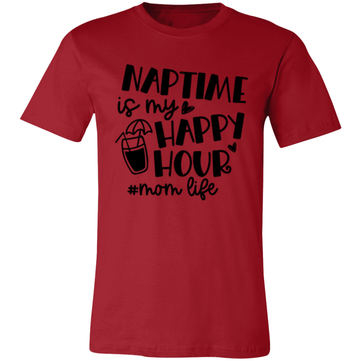 Naptime is my Happy Hour - Unisex Jersey Short-Sleeve T-Shirt