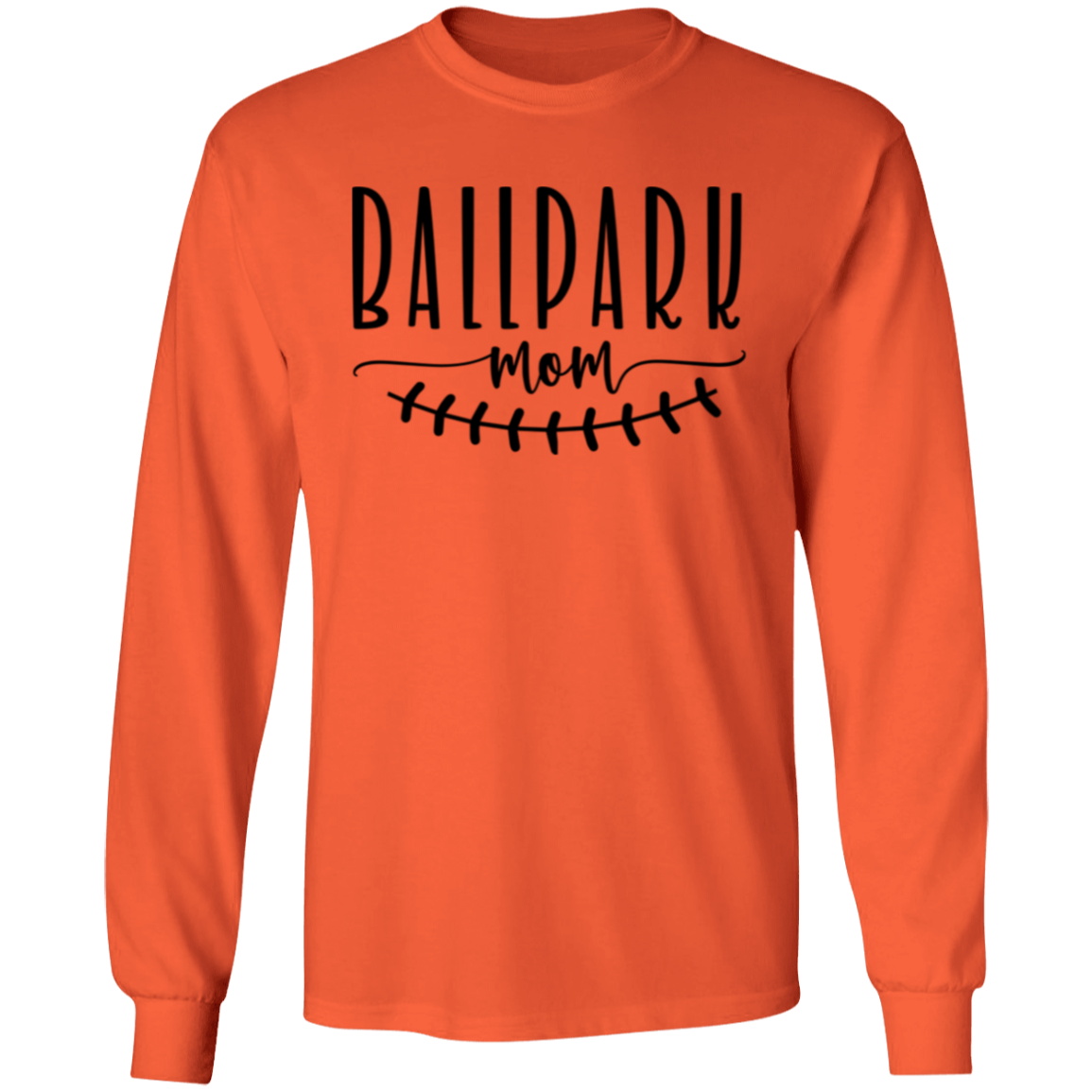 Ballpark Mom - Long Sleeve T-Shirt 5.3 oz.