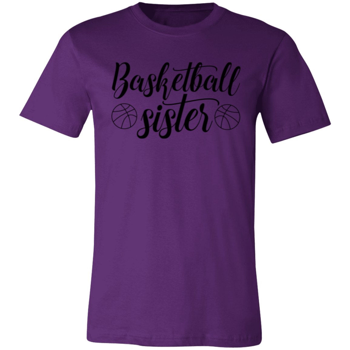 Basketball Sister - Unisex Jersey Short-Sleeve T-Shirt