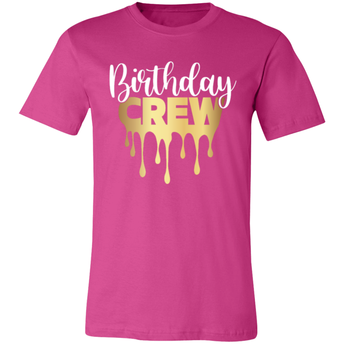 Birthday Crew Unisex Jersey Short-Sleeve T-Shirt