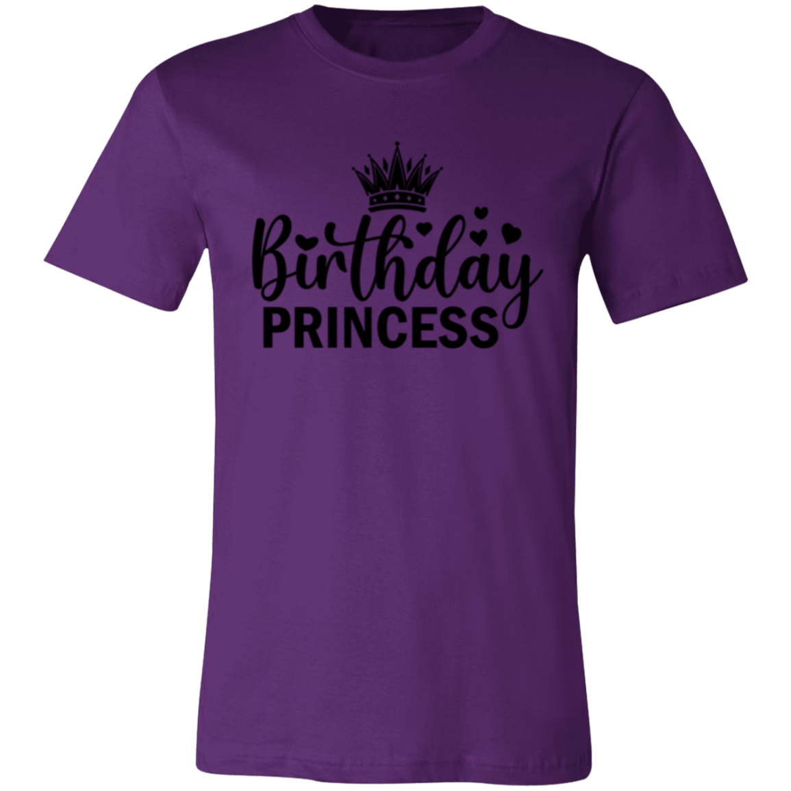 Birthday Princess Unisex Jersey Short-Sleeve T-Shirt