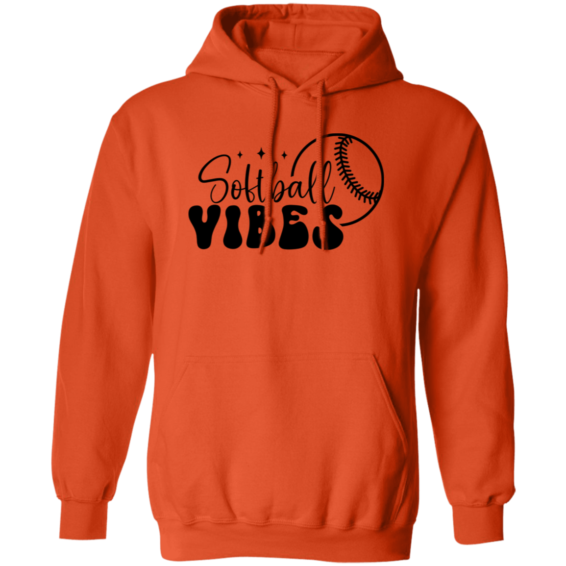 Softball Vibes - Pullover Hoodie