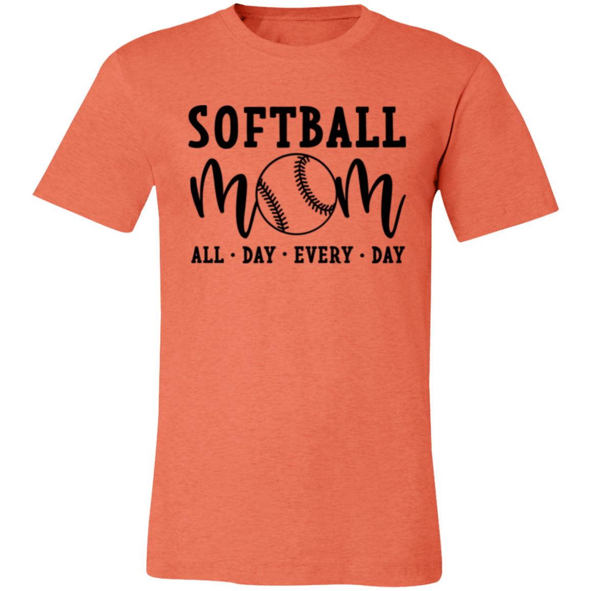 Softball Mom - Unisex Jersey Short-Sleeve T-Shirt