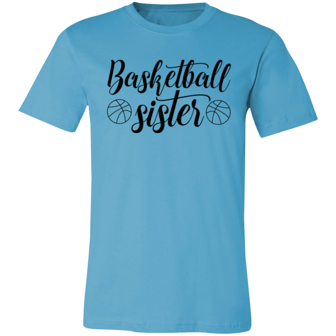 Basketball Sister - Unisex Jersey Short-Sleeve T-Shirt