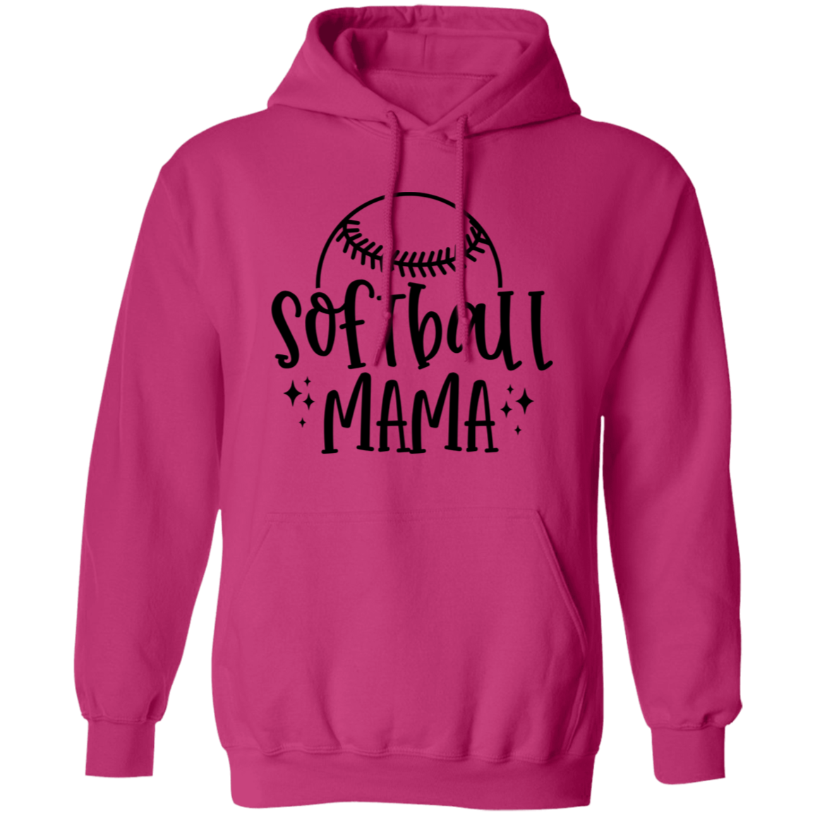 Softball MAMA - Pullover Hoodie