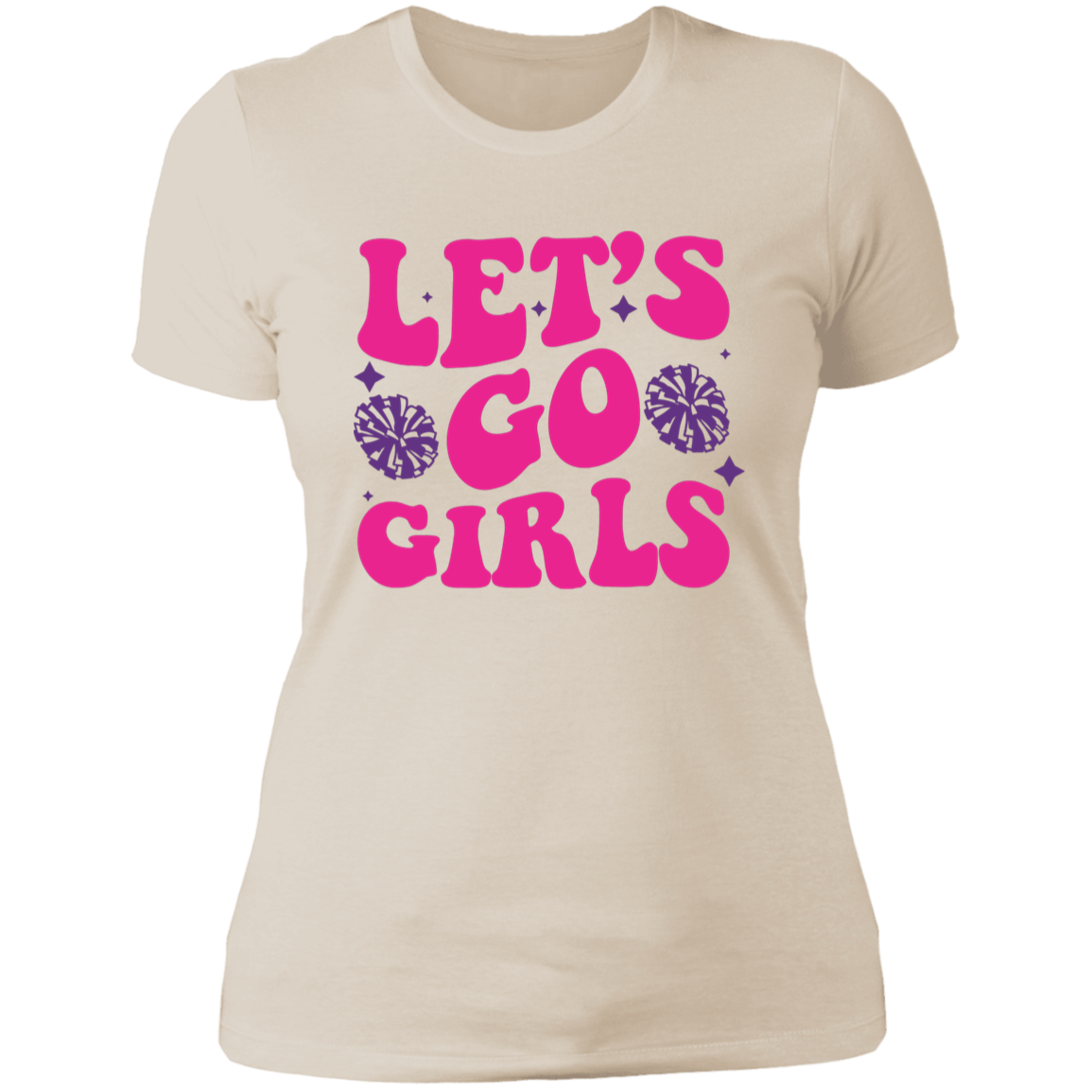 Let's Go Girls - Ladies' Boyfriend T-Shirt