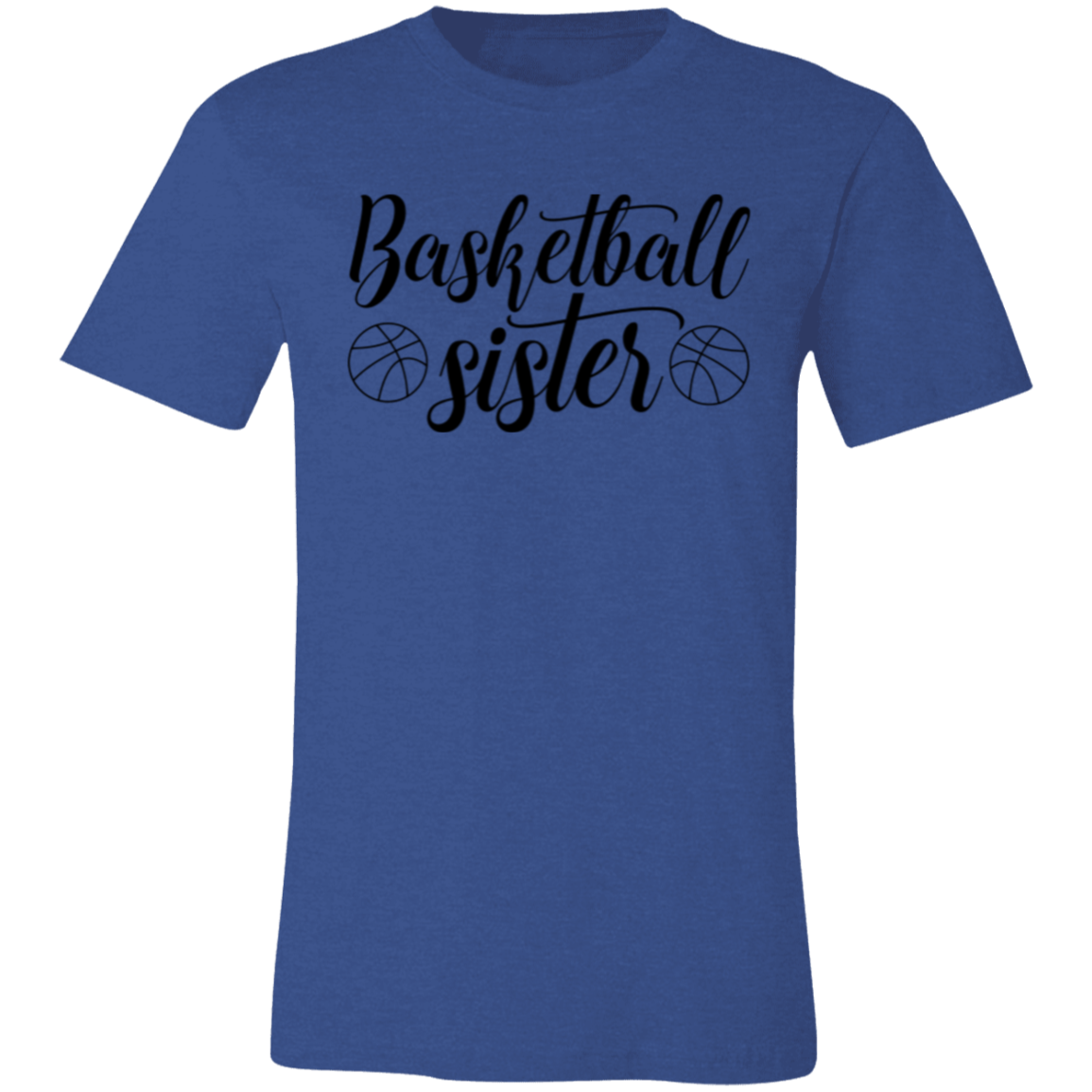 Basketball Sister - Unisex Jersey Short-Sleeve T-Shirt