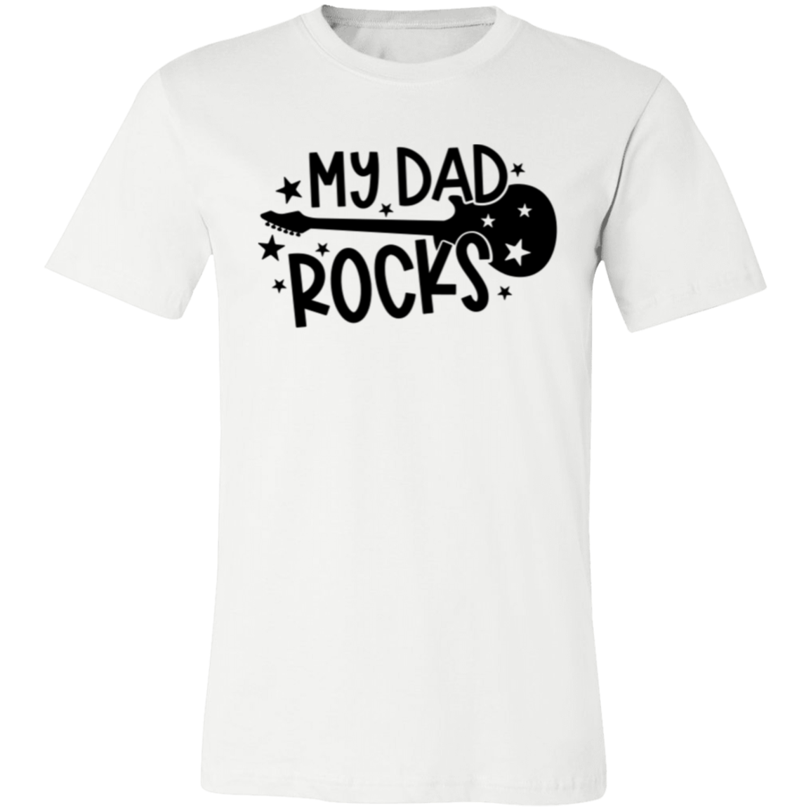 MY DAD ROCKS - Unisex Jersey Short-Sleeve T-Shirt