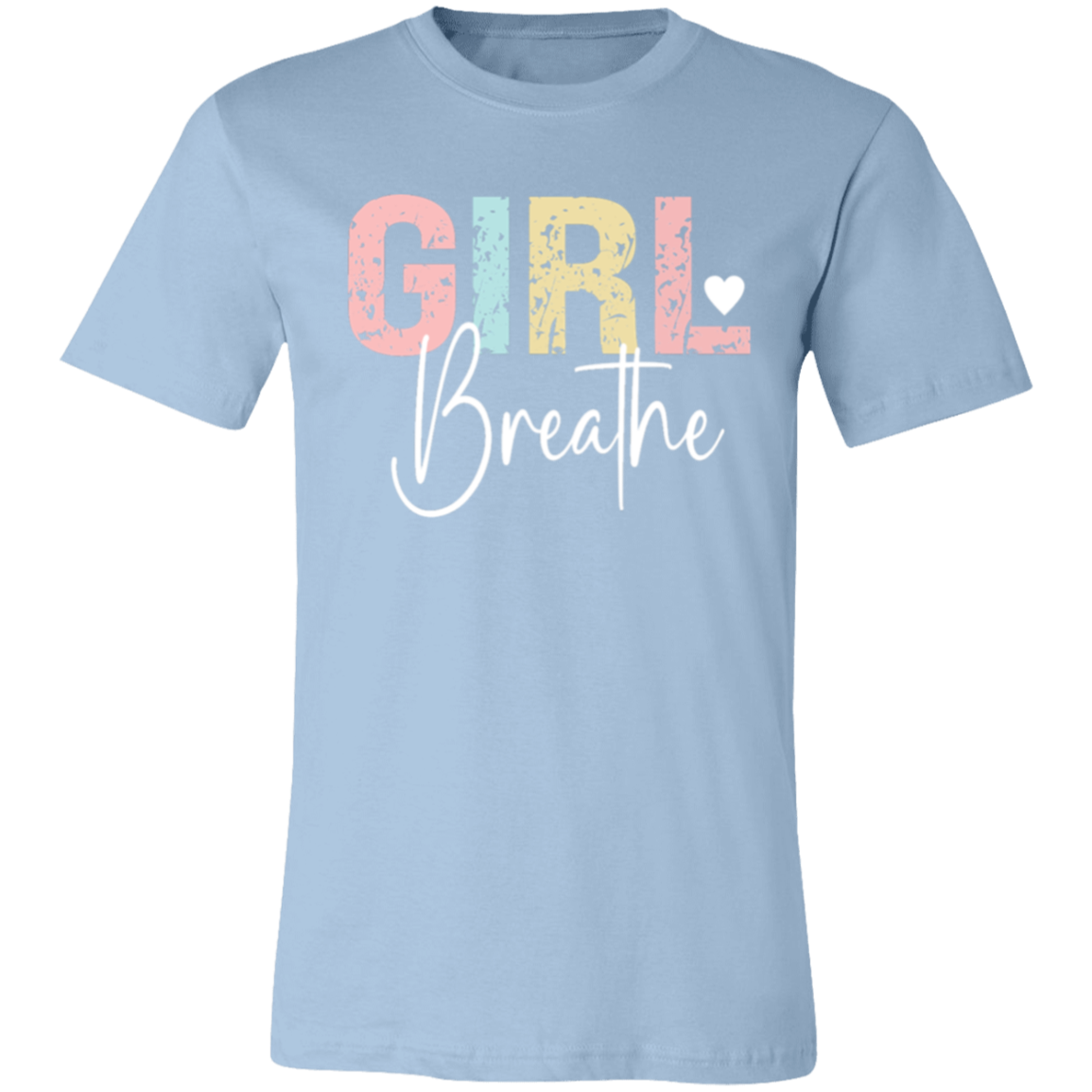 GIRL Breathe - Unisex Jersey Short-Sleeve T-Shirt