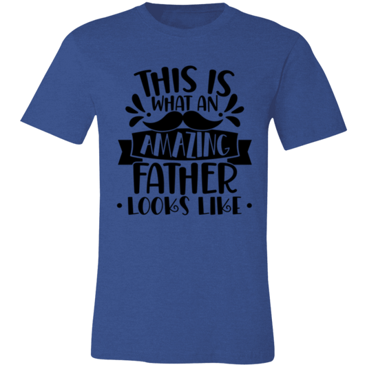 Amazing Father - Unisex Jersey Short-Sleeve T-Shirt