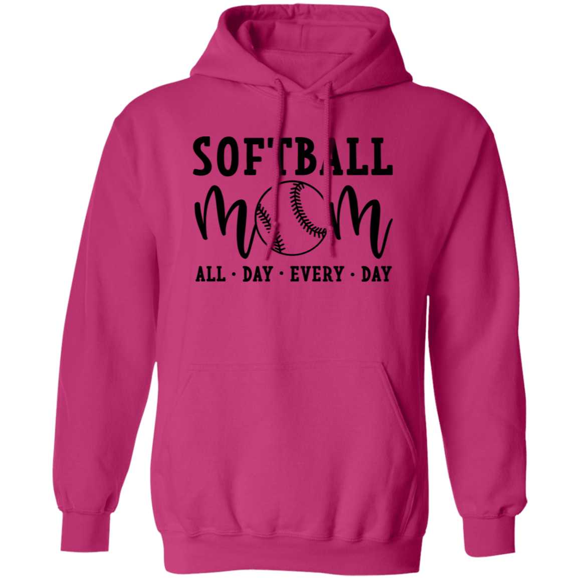 Softball Mom - Pullover Hoodie