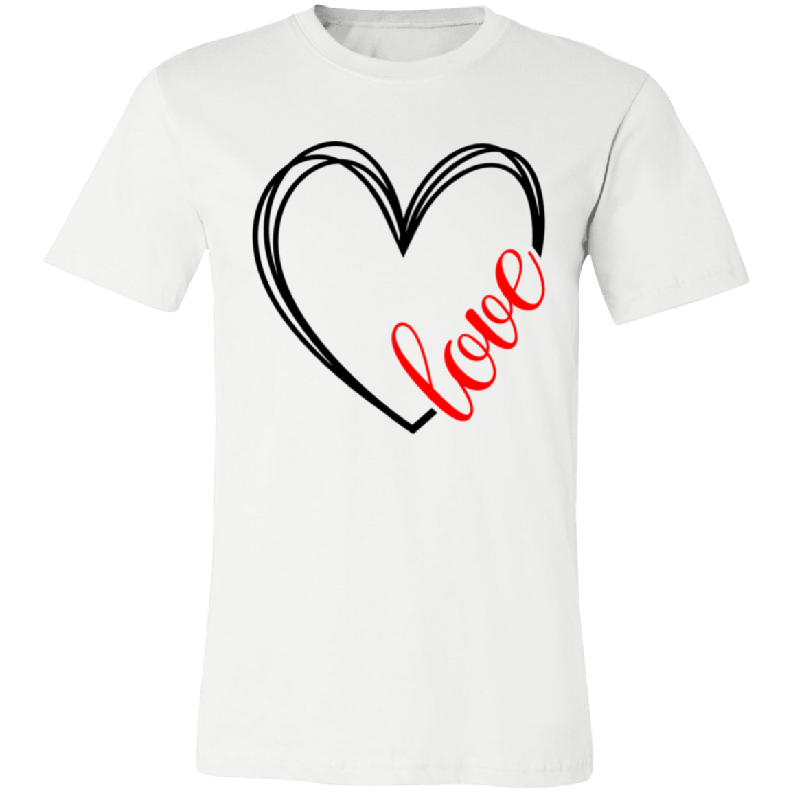 Heart with Love - T-Shirt | Sweatshirt | Hoodie