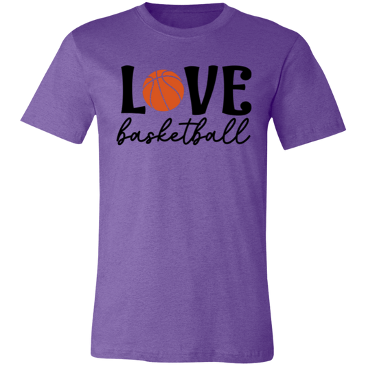 LOVE Basketball - Unisex Jersey Short-Sleeve T-Shirt