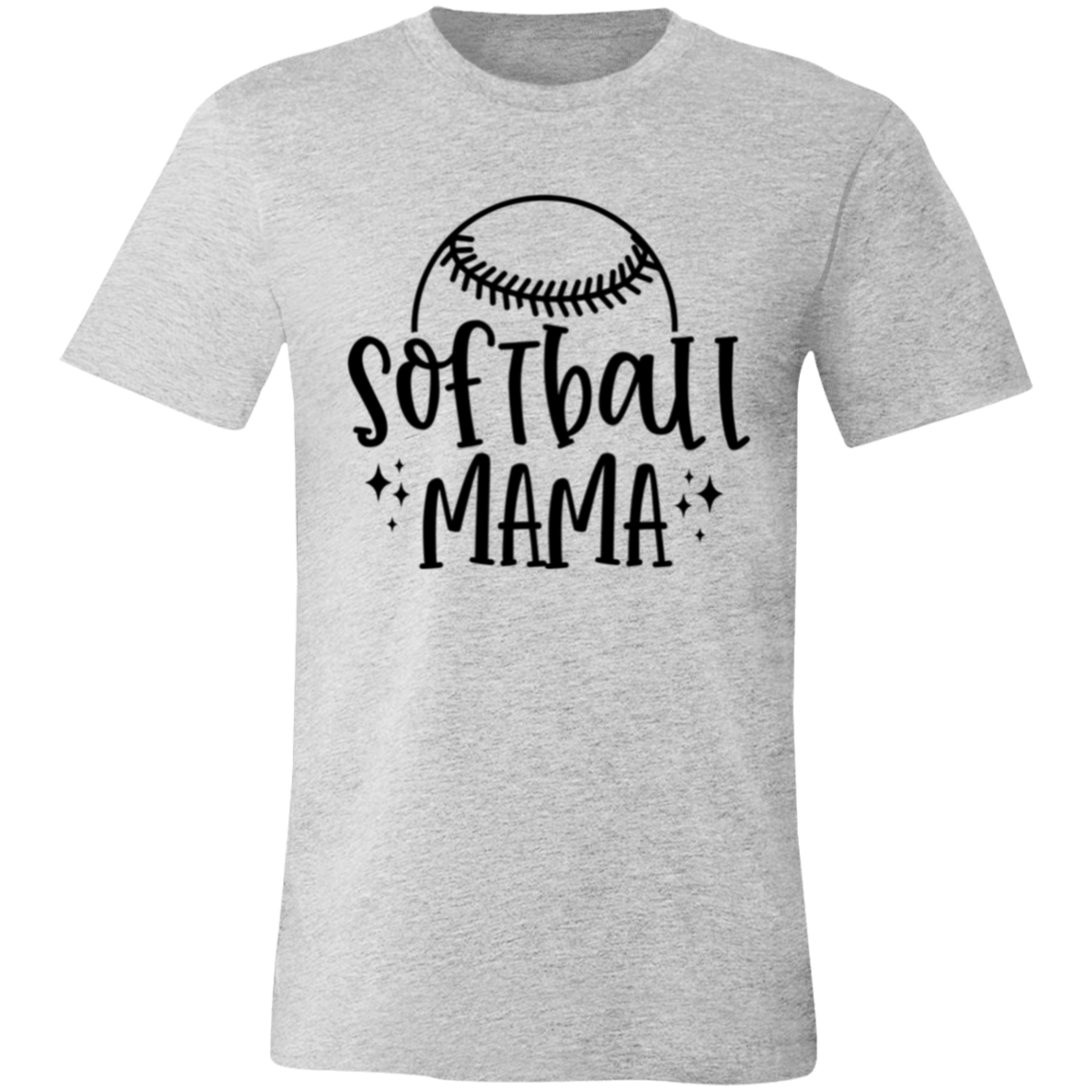 Softball MAMA - Unisex Jersey Short-Sleeve T-Shirt