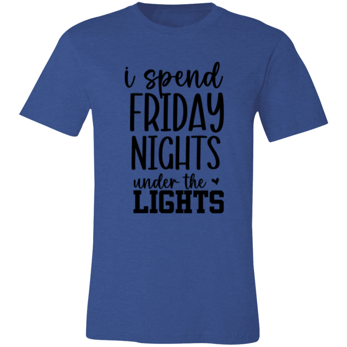 Friday Nights Under the Lights - Unisex Jersey Short-Sleeve T-Shirt