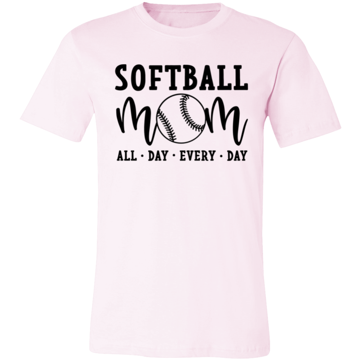 Softball Mom - Unisex Jersey Short-Sleeve T-Shirt