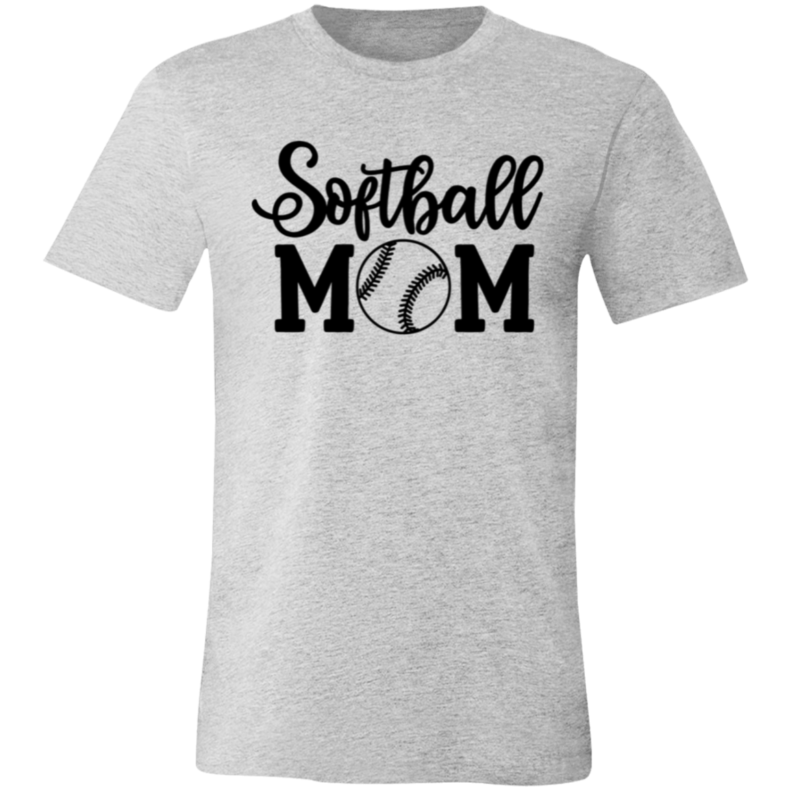 Softball Mom - Unisex Jersey Short-Sleeve T-Shirt