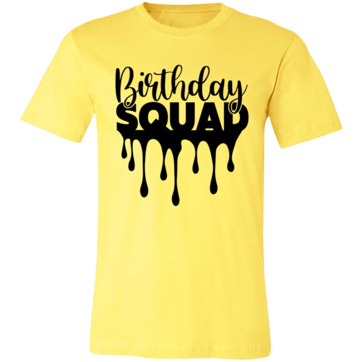 Birthday Squad Unisex Jersey Short-Sleeve T-Shirt