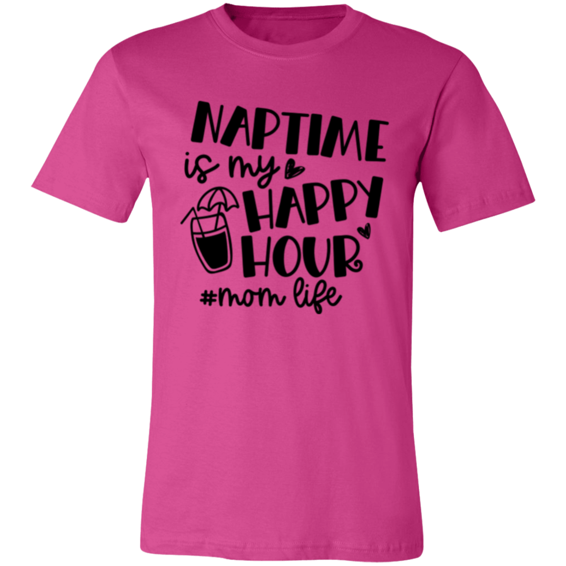 Naptime is my Happy Hour - Unisex Jersey Short-Sleeve T-Shirt