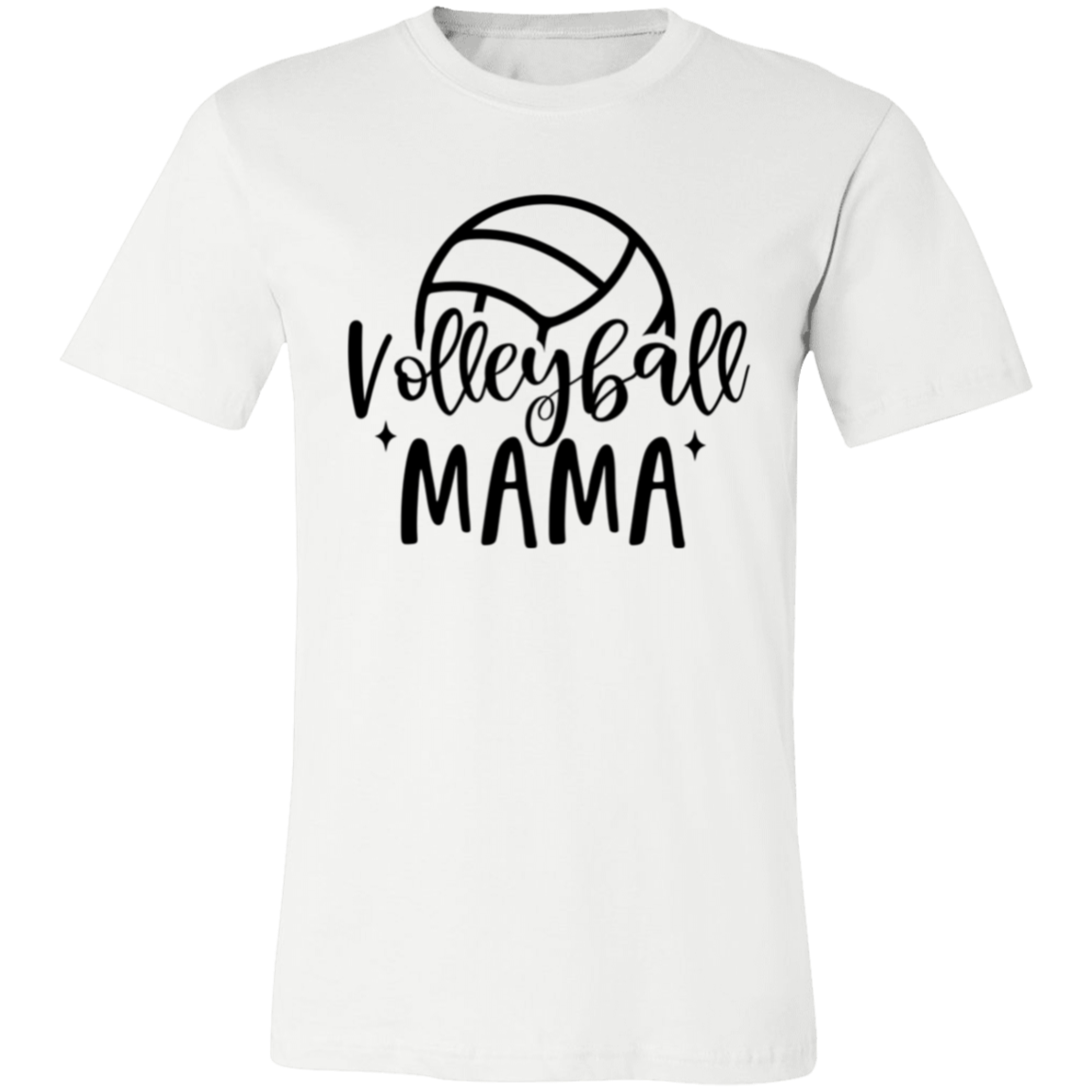 Volleyball Mama Unisex Jersey Short-Sleeve T-Shirt