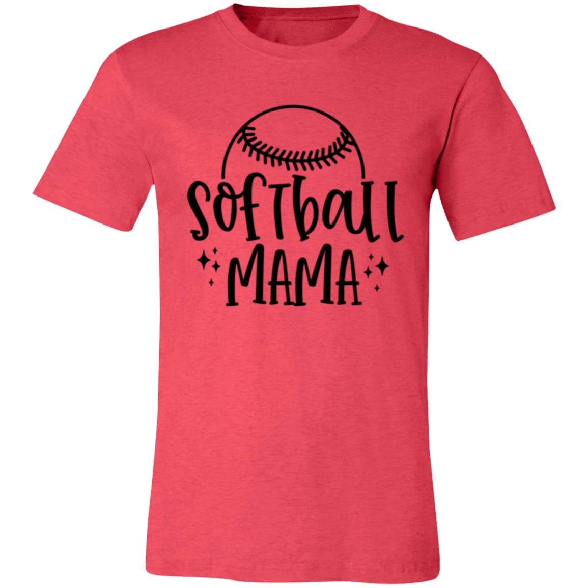 Softball MAMA - Unisex Jersey Short-Sleeve T-Shirt