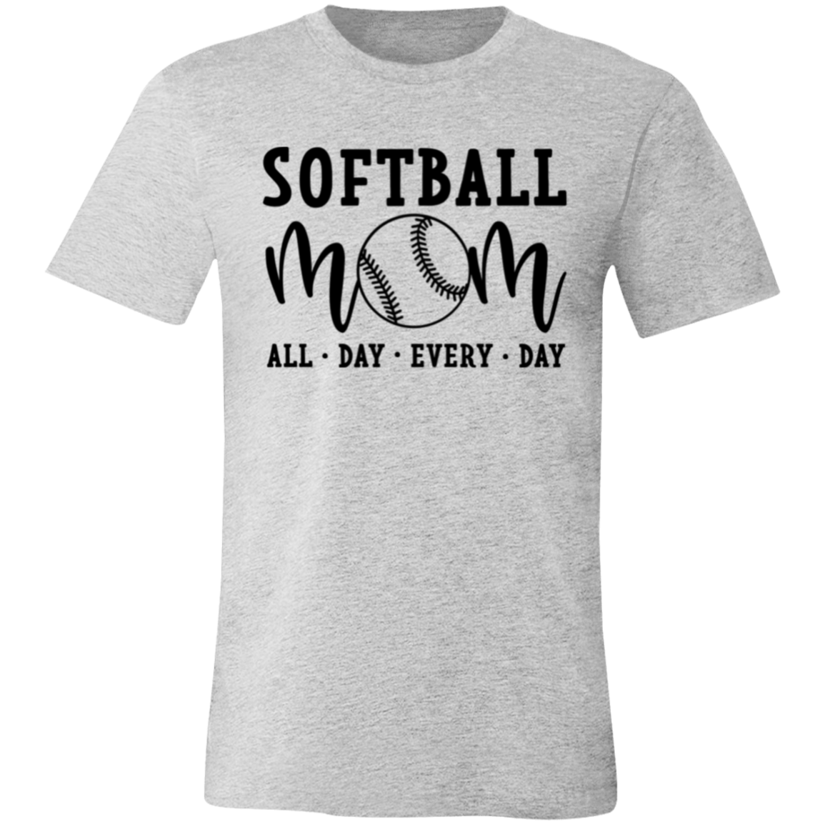 Softball Mom - Unisex Jersey Short-Sleeve T-Shirt