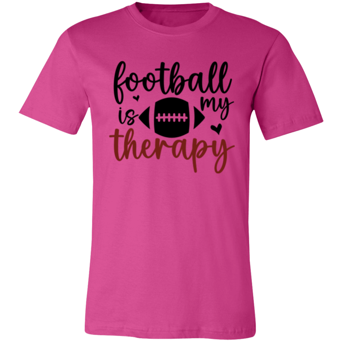 Football is My Therapy - Unisex Jersey Short-Sleeve T-Shirt