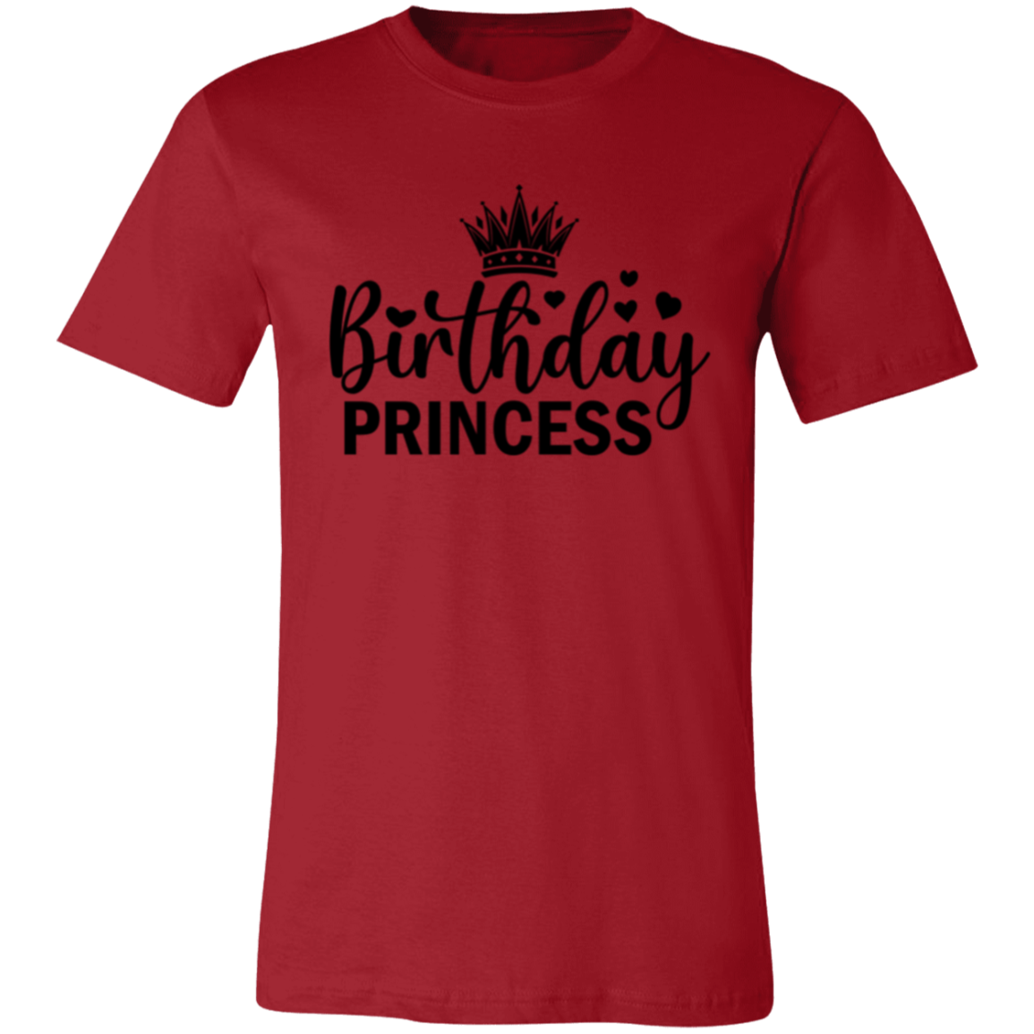 Birthday Princess Unisex Jersey Short-Sleeve T-Shirt