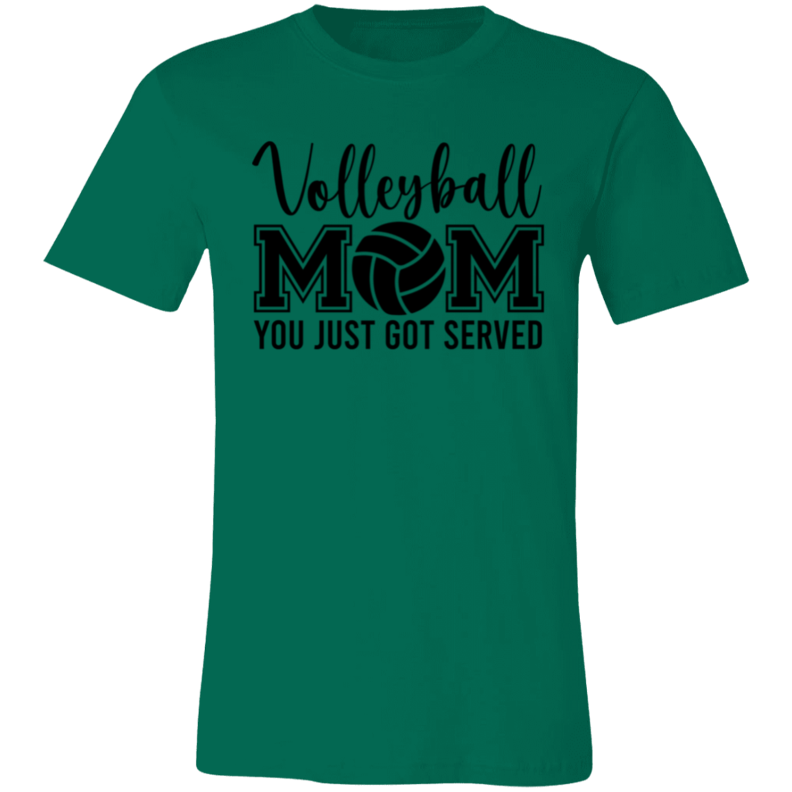 Volleyball MOM You Just Got Served Unisex Jersey Short-Sleeve T-Shirt